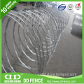 straight welded razor barbed wire / highway fence barbed wire / razor tap wire